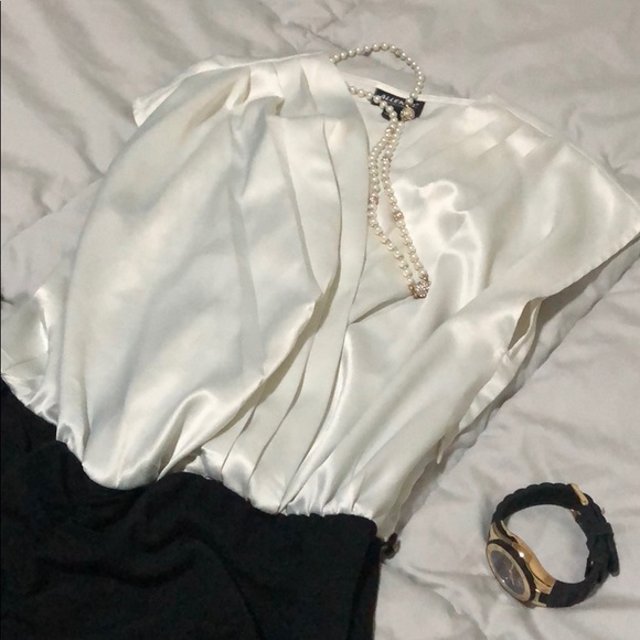 Mixed media Allen B dress size 2 - Picture 4 of 8